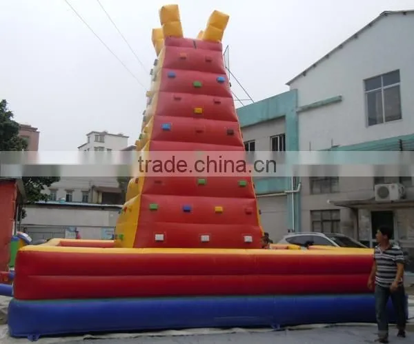Commercial Grade Indoor Rock Climbing Wall Inflatable for Sale photo-4