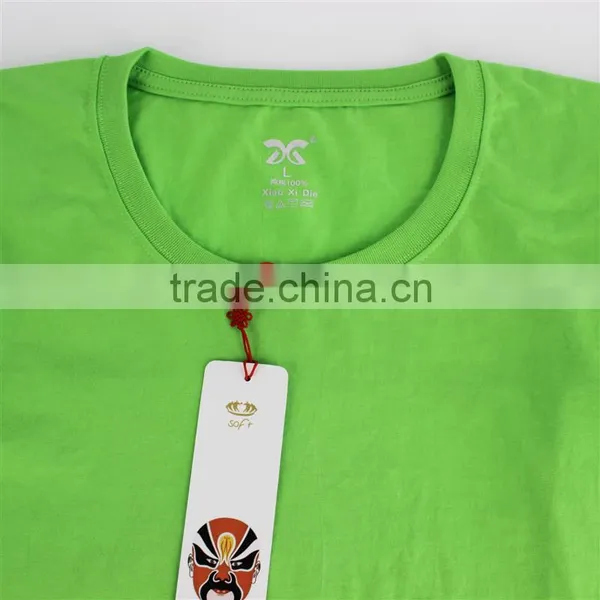 OEM Factoty Price Classic Exquisite 100% Ring Spun Cotton T-shirt photo-4
