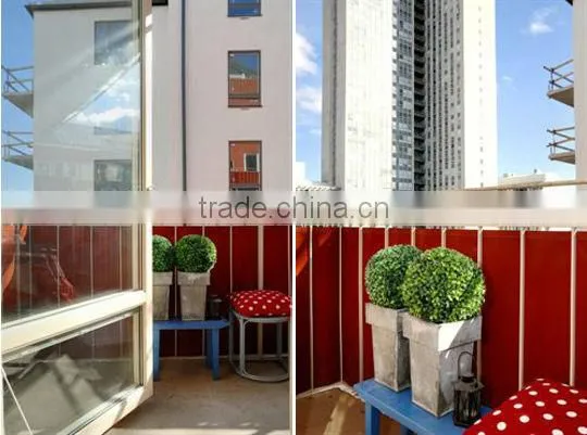 High quality pvc balcony screen