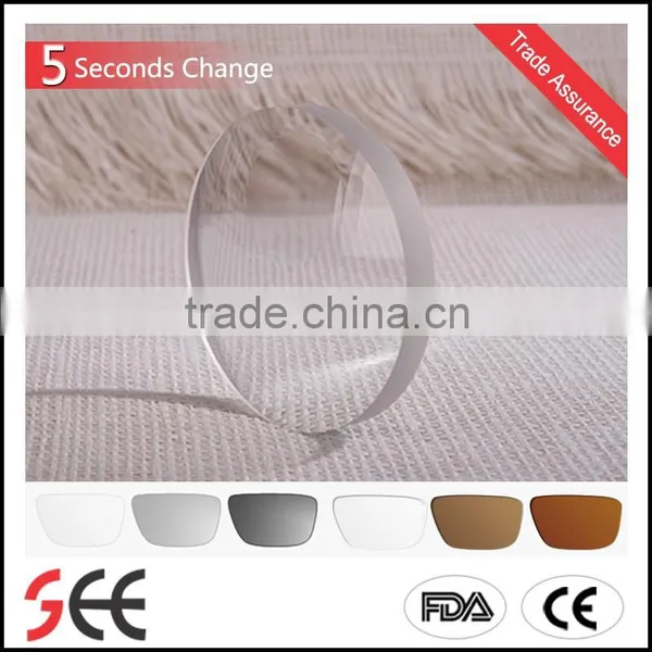Factory Outlets 1.56 5 Seconds PGX Round-Top S/F Photochromic Semi-finsished photo-4