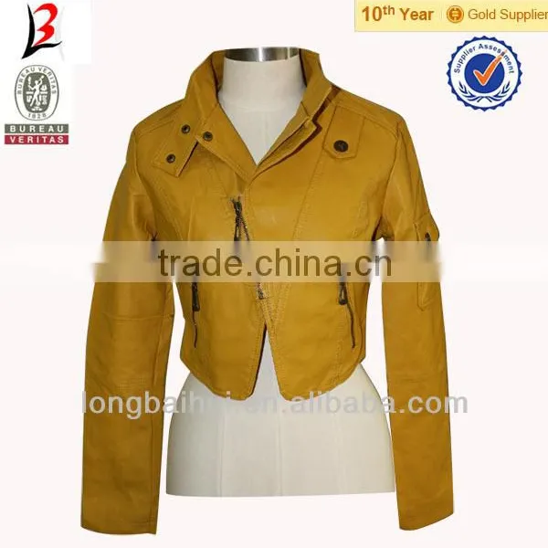 Fashion Women Leather Jacket