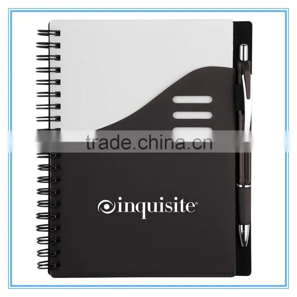 PP Note Book With Pen,promotion Cheap Notebook, Custom Bulk Notebooks photo-2