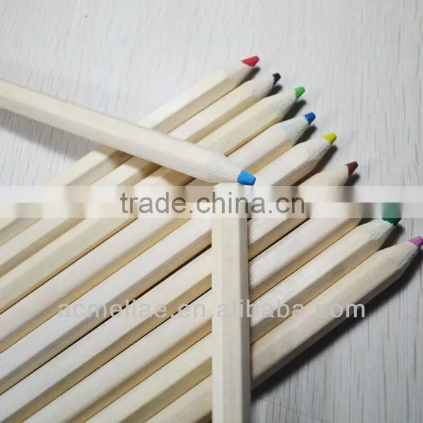 7" Jumbo Size Hexagonal Shape High Quality 5.0mm Color Leadnatural Wood Colored Pencil photo-4