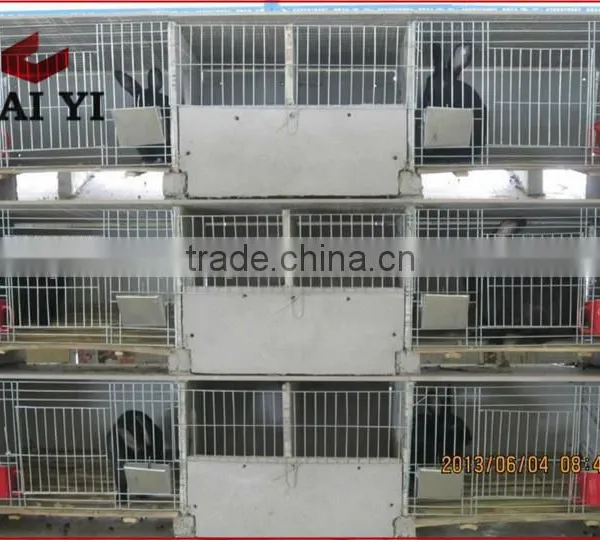Galvanized Metal Cage With Rabbit Water Feeder For Mother Rabbit photo-5