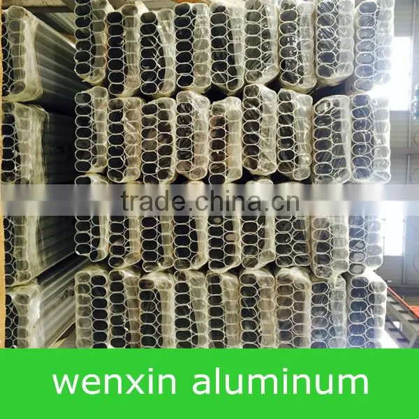 25*15*1mm Anodized Aluminum Oval Tube