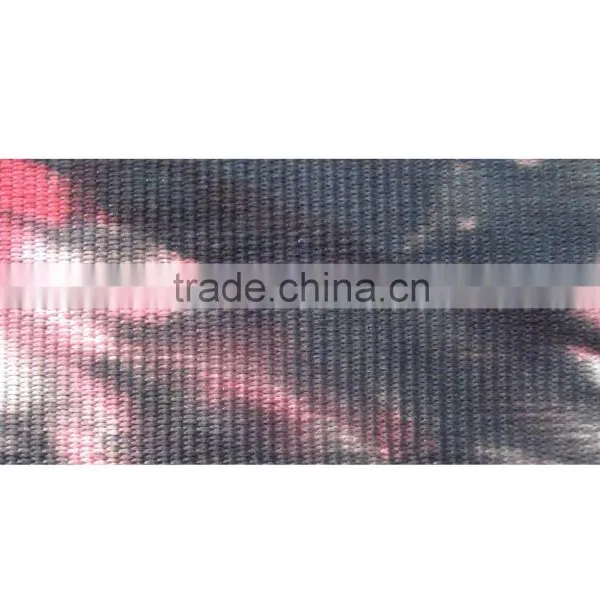 Tie Dye Nylon Webbing Fashion Fabric Belts