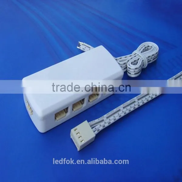 New 4-Pin LED PCB Connector Adapter 4 Way Junction Boxes For 5050 LED RGB Strip Connectors photo-5