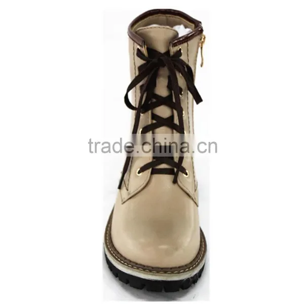 Women PU Boots Young Girl Boots photo-2