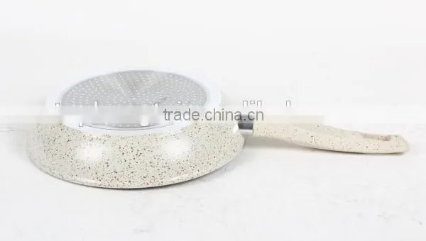 Aluminium Forged Marble Coated Cookware Pans photo-3