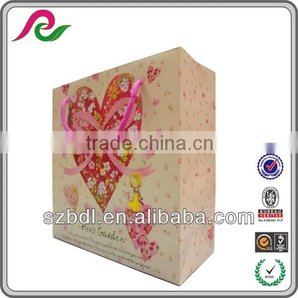 2016 Fashion Promotional Lovely Wedding Gift Paper Bags Distributor photo-2