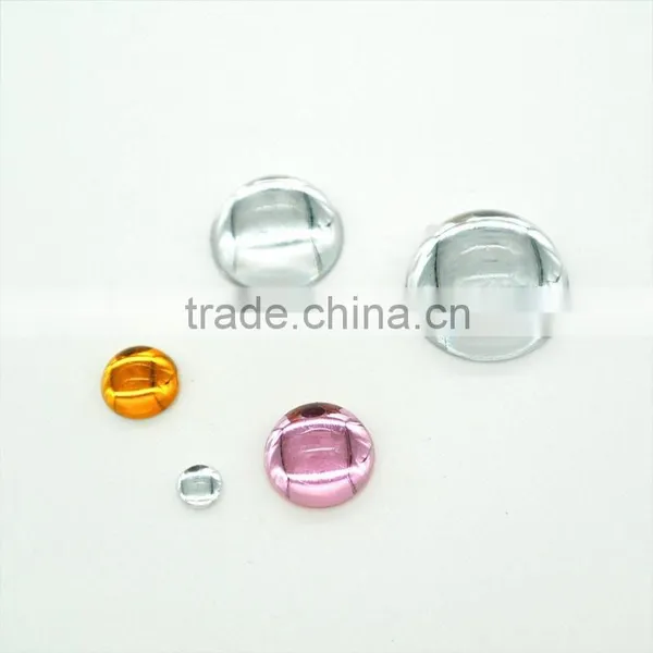WA17 Round Flat Back Acrylic Jewels Rhinestones DIY Fashion Decoration, Craft Jewelry Cabochons photo-2