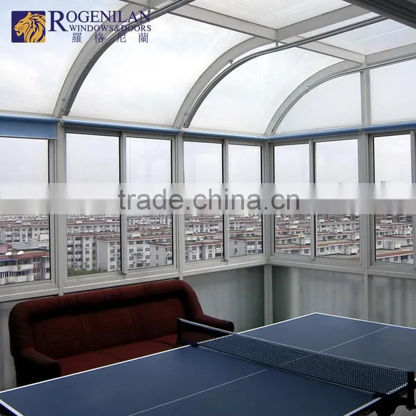 ROGENILAN All Kinds Customized Prefabricate Glass Garden House Quality Choice Most Popular photo-6