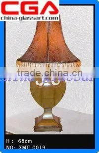 Hot Sale Modern Polyresin Base And Fabric Table Lamp for Home Decorative photo-6