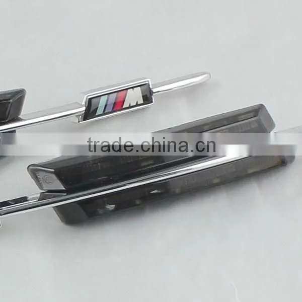 Car Accessories Led Side Lamps LED Turn Signal Lights for BMW E92 E90 E81 E82 E87 E88 E91 E60 E61 Smoke M Logo photo-2