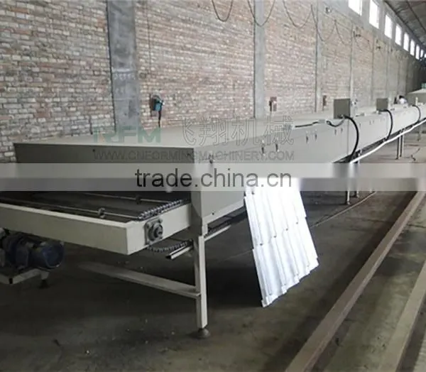 LINDA XU Colorful Stone-coated Metal Roof Tile Making Machine photo-4