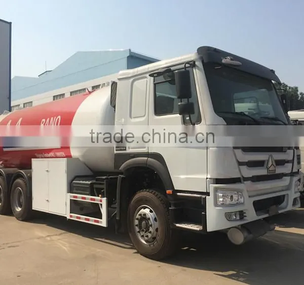 Quality 100% Guaranteed Sinotruck Howo 24.8cbm 6x4 Lpg Autogas Tank Truck photo-4