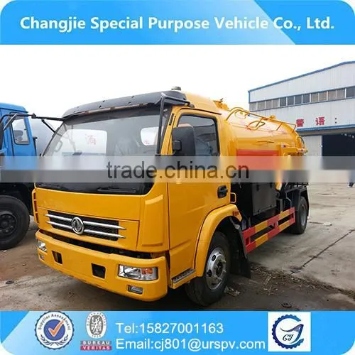 5 Cubic Meters Widely Used Sewage Cleaning Sewage Suction Truck/vehicle photo-2