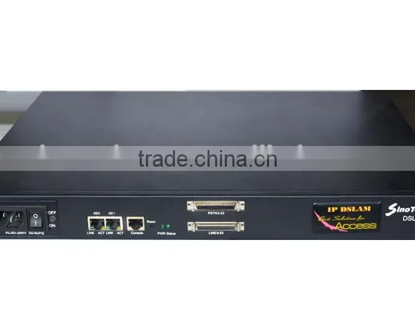 Sino-Telecom 24 Port DSLAM(ADSL GE Uplink) DSLAM5024G