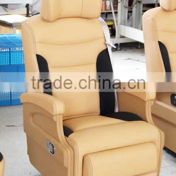 Luxury Car Seat for Kinds of MPV Conversion With Adjustable Foofrest Headrest photo-3