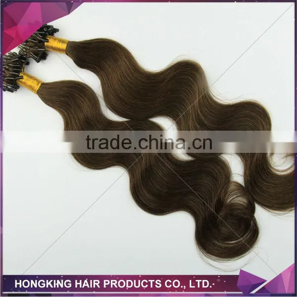 Brazilian Human Hair Extensions Micro Loop Hair Extension Natural Hair Extensions