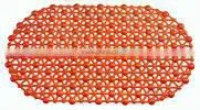 Bath Using Oval Foor Mat Toilet Dry Quikly photo-3
