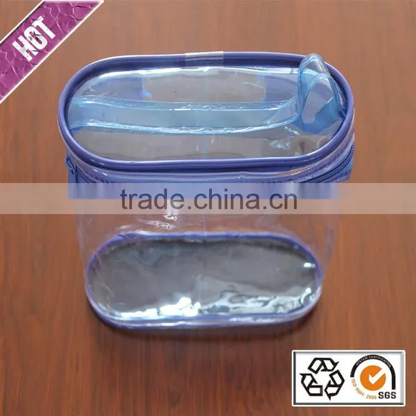 Customized Logo Portable Cosmetic PVC Bag Hot Sale Cosmetic PVC Zipper Pouch photo-2