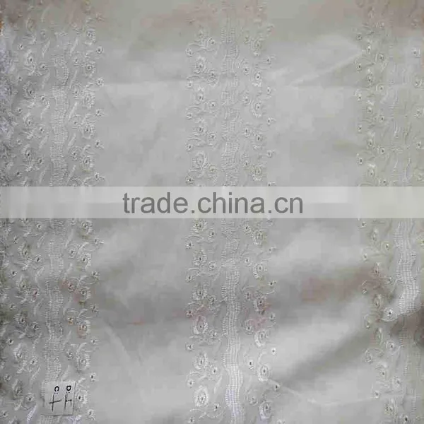 Color T/C EMBROIDERY FABRIC 42"/43"/fabric Embroidery Dress photo-2