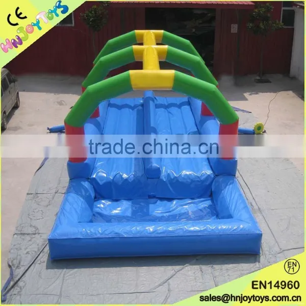 Fashionable Hot Selling Inflatable Flat Water Slide for Sale photo-4