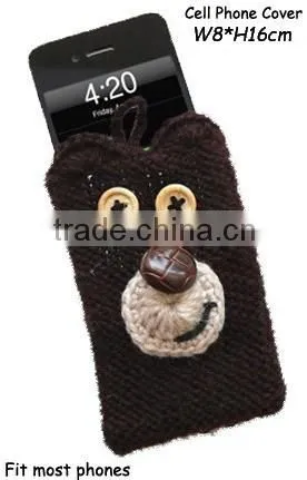 Knitted Cell Phone Case - Bunny photo-2