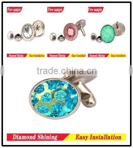 Rivet Shoes Buttons Decorative Metal Accessories photo-2