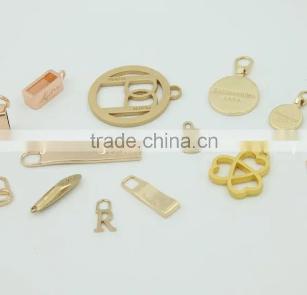 Custom Fancy New Design Metal Brand Logo Label for Clothing photo-3