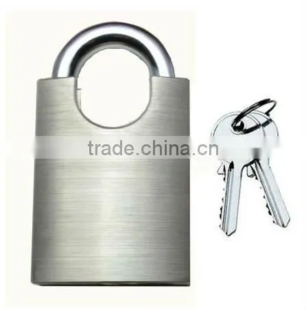 55mm Replaceable Figure 8 Cylinder Brass Padlock