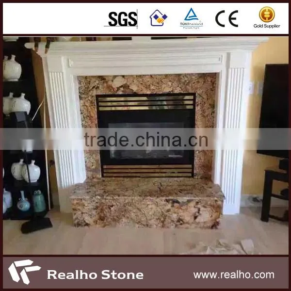Cheap Price Marble Indoor Fireplace photo-6