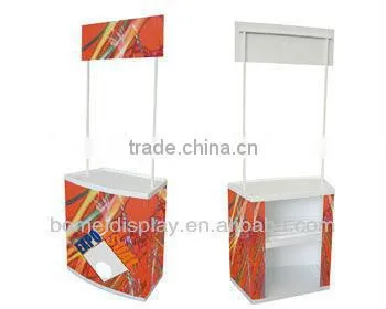 Portable Plastic Promotion Table, Outdoor Billboard Advertising Equipment photo-3