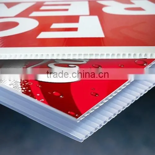 Washable and Anti-corrosion PP Corrugated Plastic Sheet for Printing photo-2