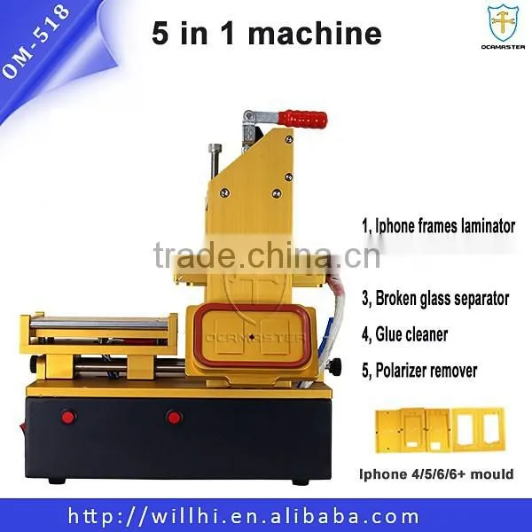 Hight Quality Low Price 5 in 1 OM-518 LCD Repair Machine photo-5