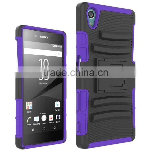 New Arrival PC Silicone Hybrid Slim Armor Case Moblie Phone Case for Sony Xperia z5 China Price photo-3