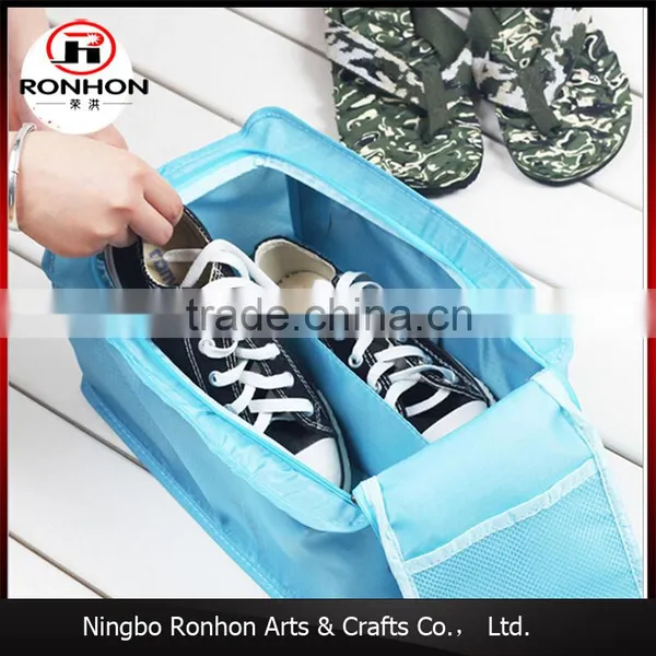 Travel Shoe Organizer Oxford Foldable Shoe Storage Bag photo-2