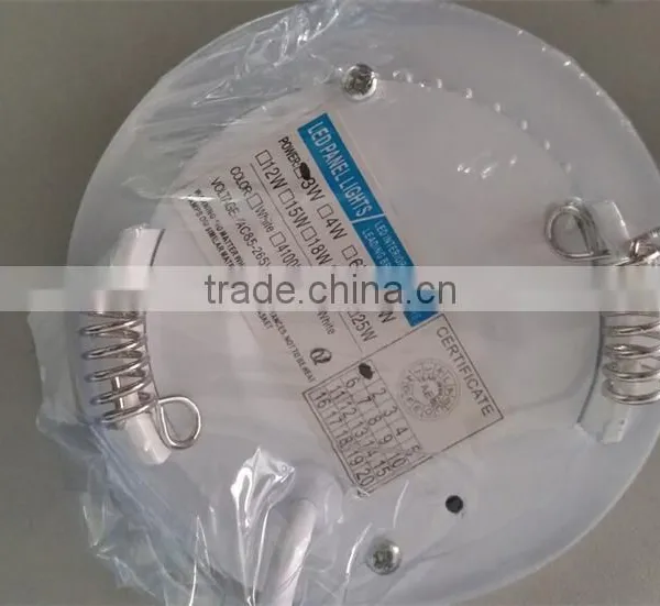 Cheap Price ce Rohs Apprvoal 3w 6w 9w 12w 15w 18w 24w Round Led Panel Light Price photo-3