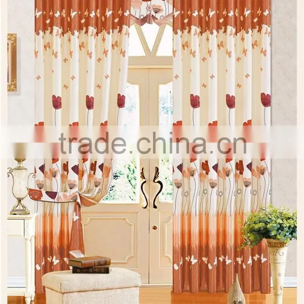 China Printed Curtains Printed Curtain Window Curtain Designs photo-2