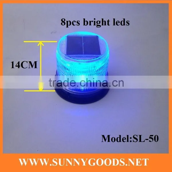 8pcs led solar powered blinking light