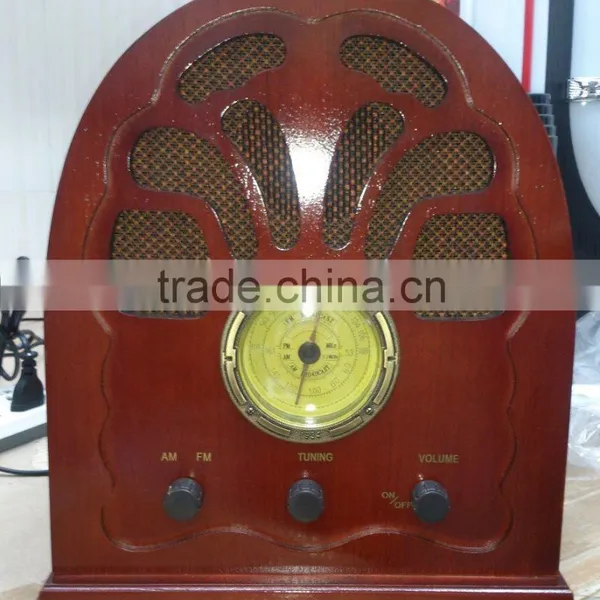 Retro Radio - Wooden Speaker - 50s Gift photo-2