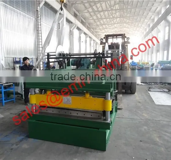 EMM-20-130-C c z Purlin Double Layer Metal Roofing Roll Forming Machine