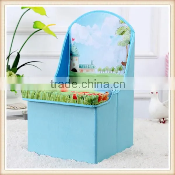 2016 New Design Kids Storage Stool,foldable Toy Storage Box photo-3