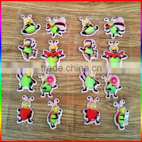 Honeybee Pattern 3D Puffy Sticker photo-2