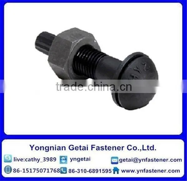 Sets of Torshear Type High Strength Bolt Hexagon Nuts and Plain Washer for Steel Structures photo-4