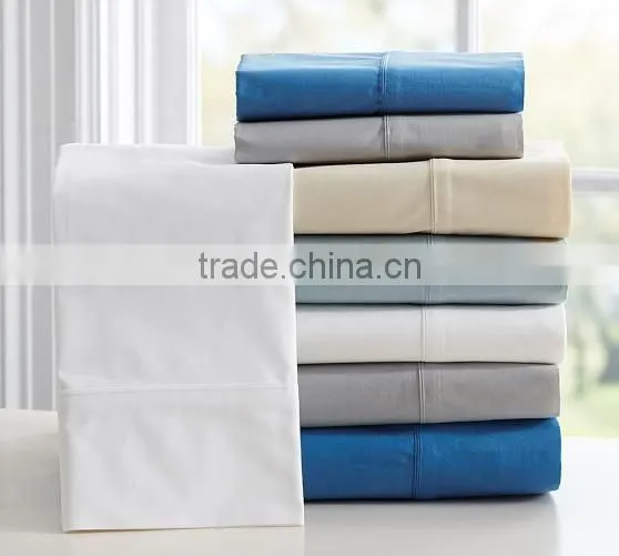 200TC Solid White Hotel Sheet,flat Bed Sheet