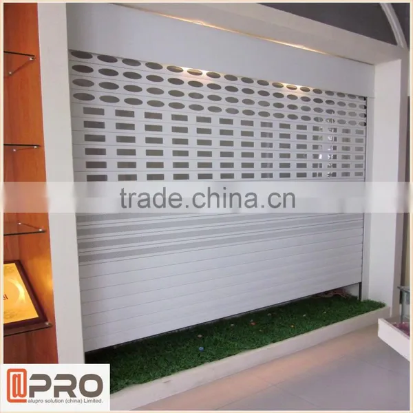 Aluminium Extrusion Automatic Sectional Garage Door