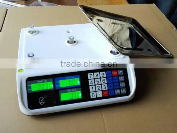 LIGHTEVER 3kg~30kg Digital Price Scale for Fruit Store photo-3