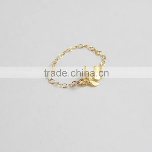 Latest Design Ladies Rings Custom Chain Ring for Dealer photo-3
